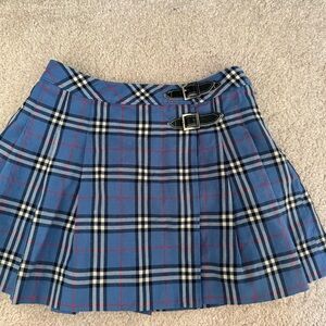 Burberry London Plaid Girls Skirt - size 5t-6t